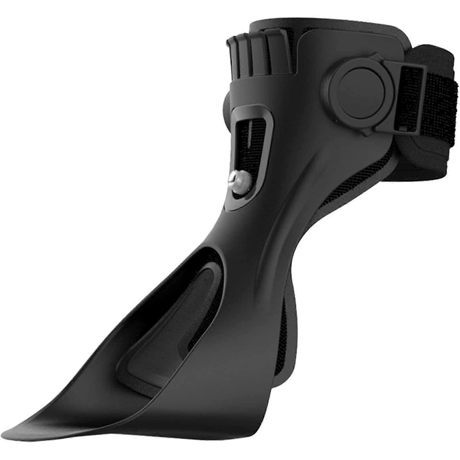 Foot Drop Orthosis Drop Foot Support Brace Ankle Orthosis Ankle Splint for Sprains, Tendonitis, Rehabilitation Aids for Patients, B, Right