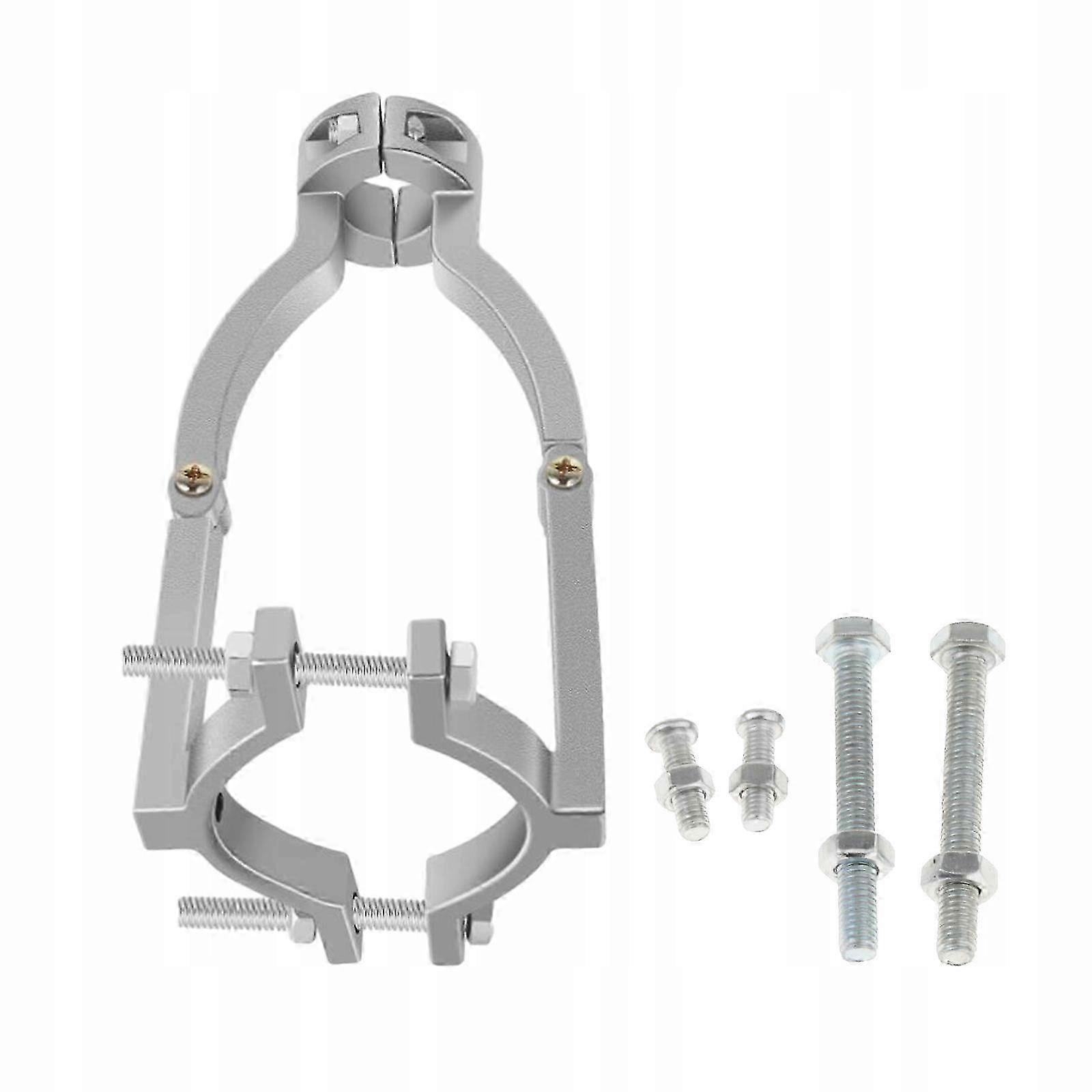 Square Hole Drill Bit Adapter Bracket Sturdy Durable Bench With 4 Screws