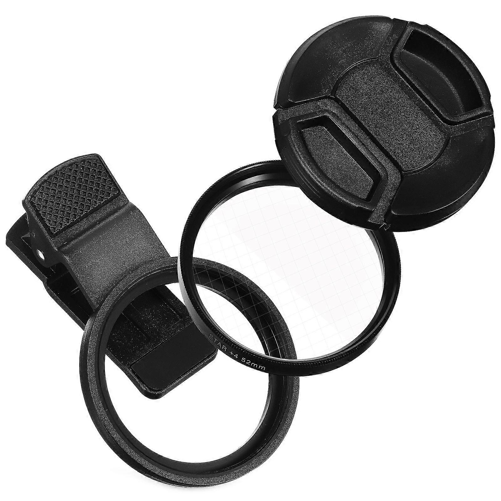 Mobile Phone Camera Lens Filter Star Lens Filter Clip Portable Camera Filter 4 Points 52mm