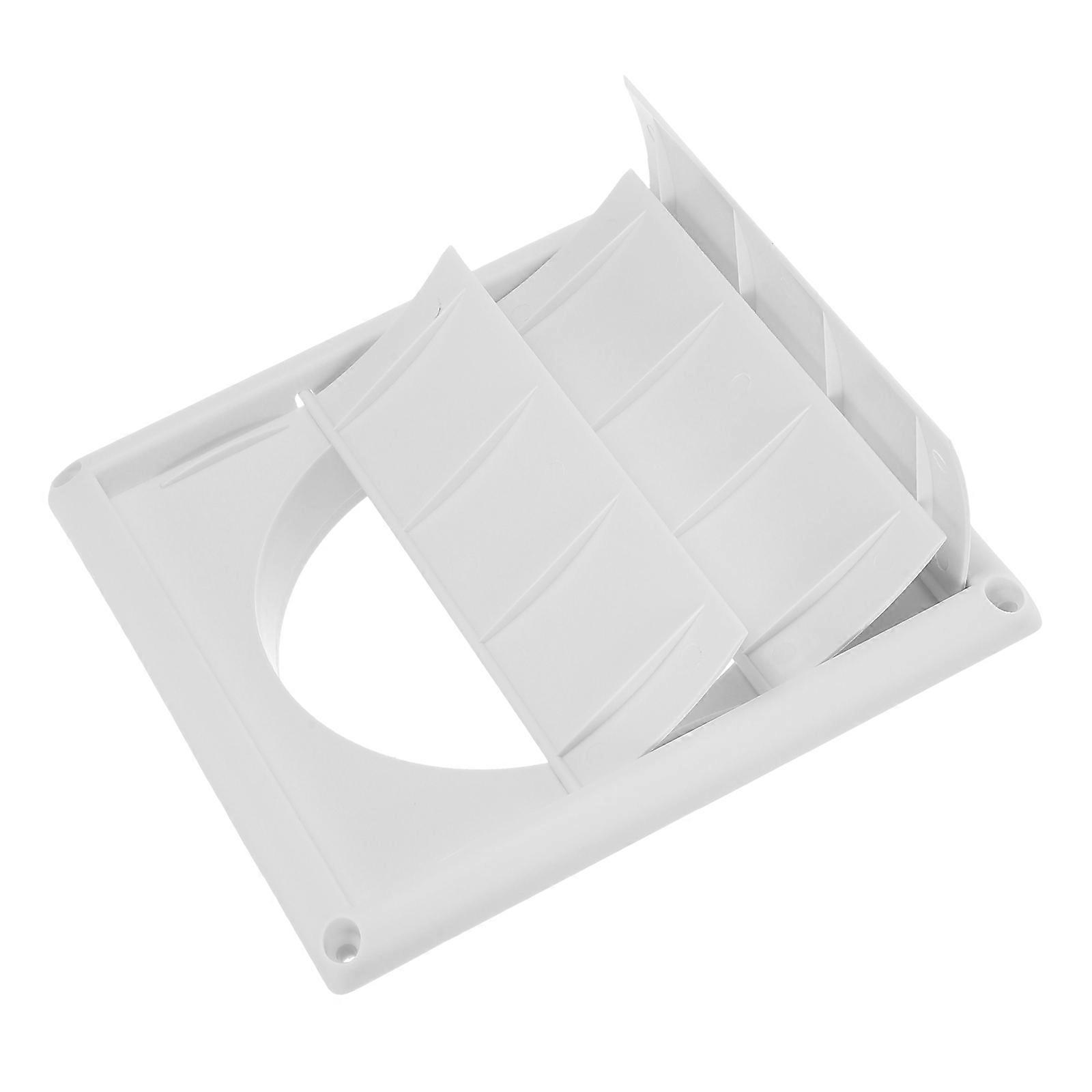 Vent Replacement Cover Dryer Vent Hood Outdoor Installation Construction UV Resistant 7.86X7.86X1.57in 1Pcs