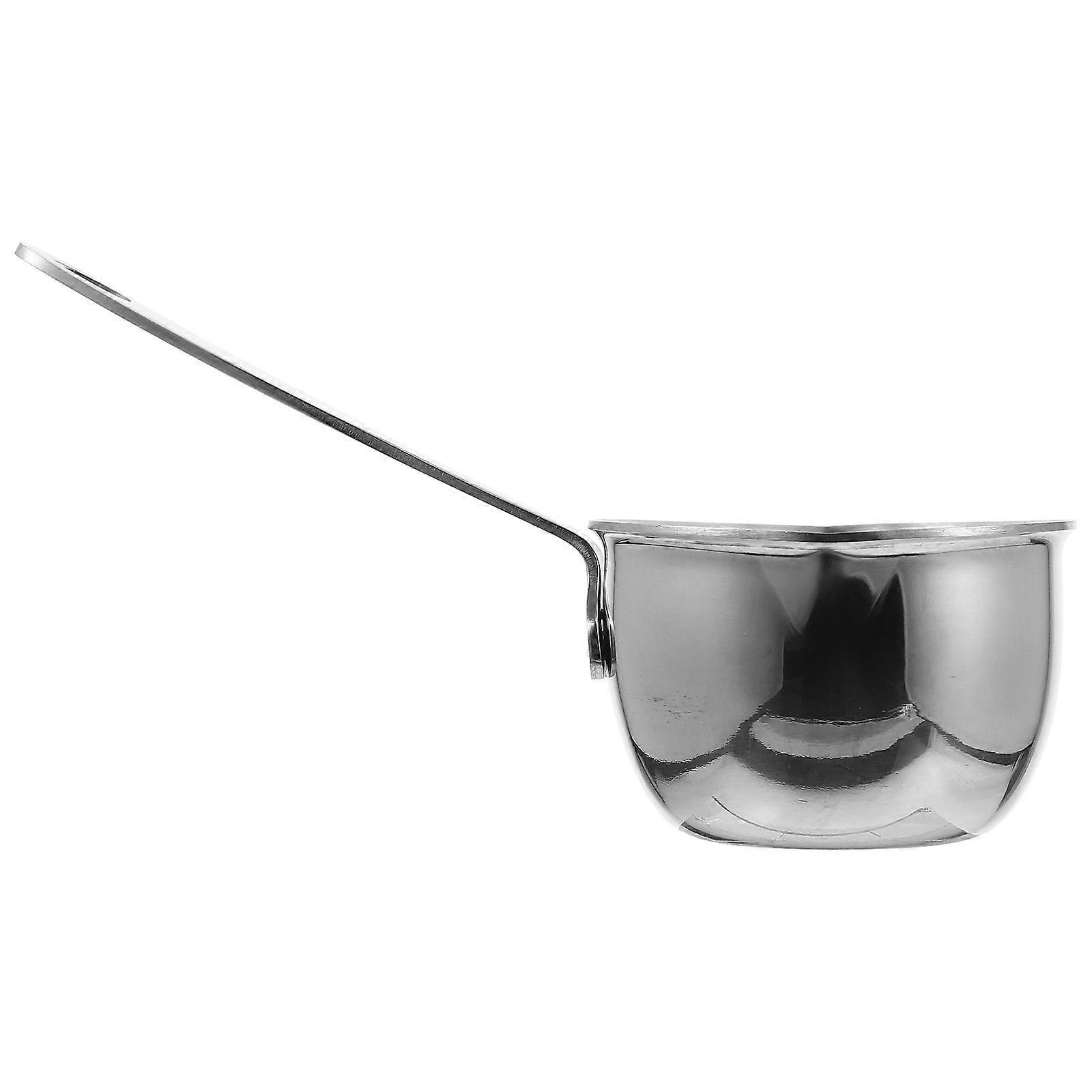 Stainless Steel Cookware Small Saucepan with Scale 120ml Multi use for Sauce