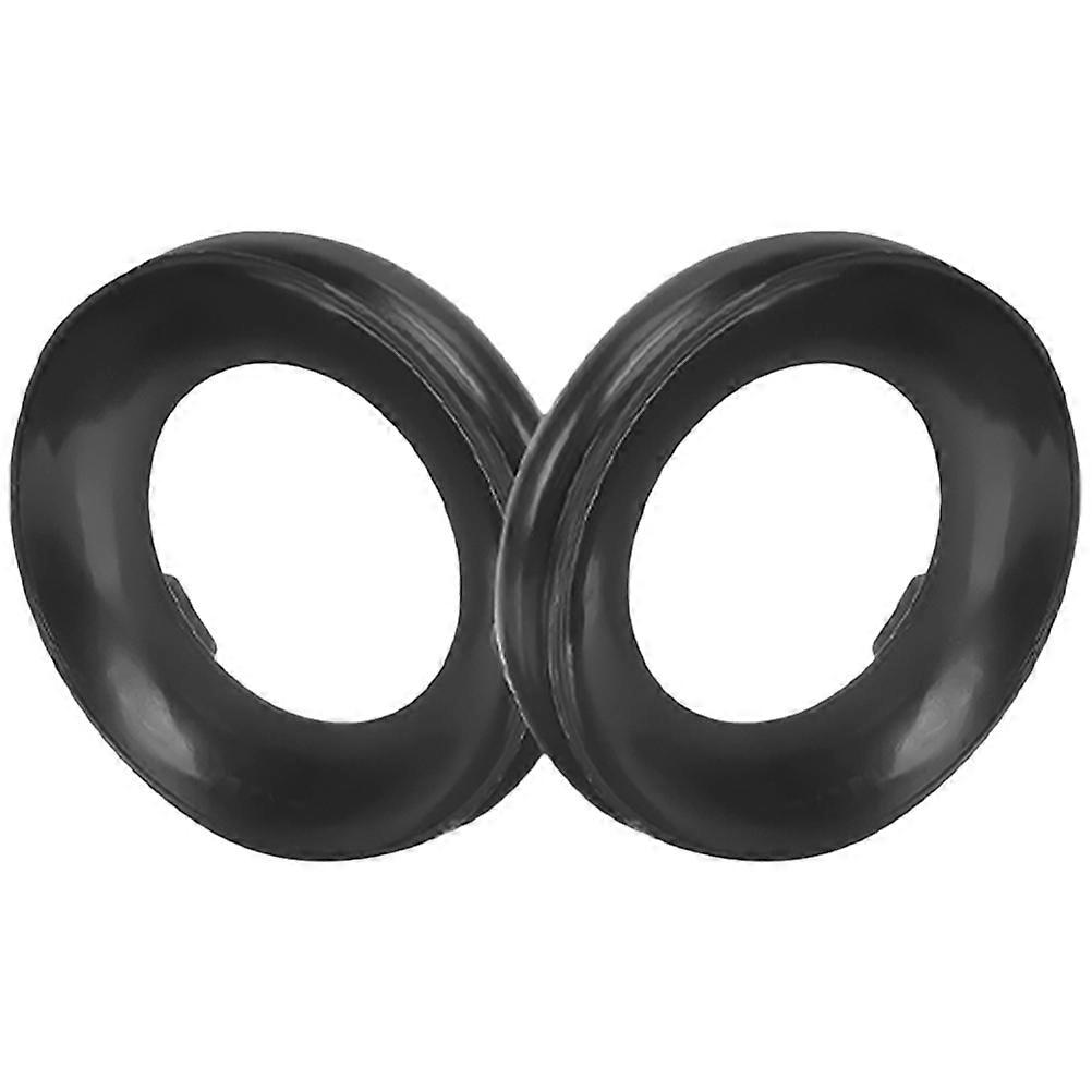 Wooden Sphere Display Stand for Crystal Ball Holder in Black Color Perfect for Storage Use 2 Pieces