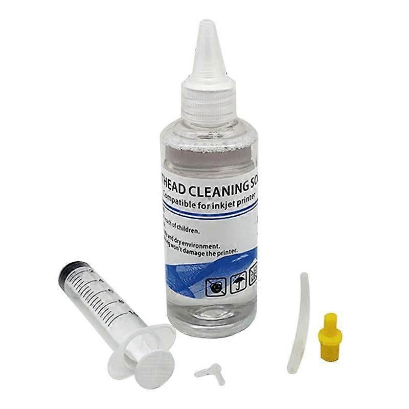 Liquido per la pulizia della testina di stampa compatibile con Epson Canon Brother HP 100ml