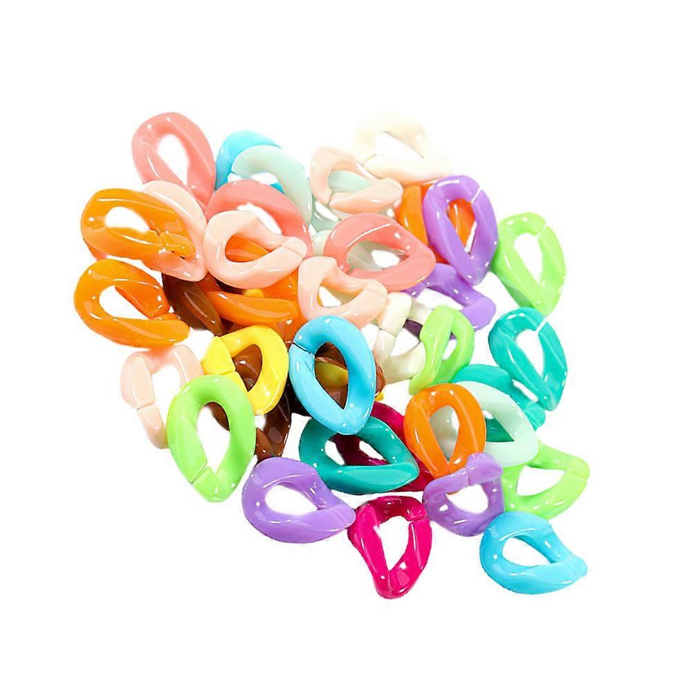 Plastic Clip Hooks 150pcs for DIY Crafts, Jewelry, and Bag Making – Durable and Easy to Use Chain Link Connectors
