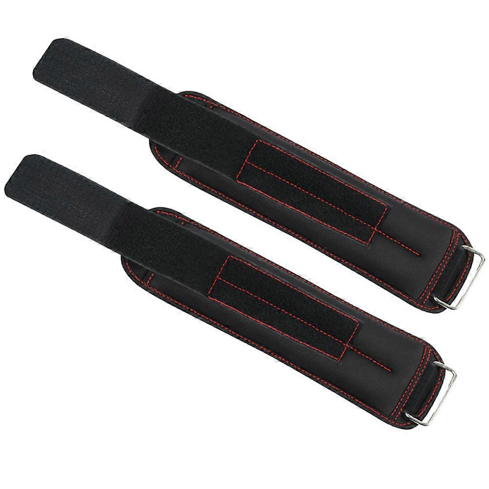 Black Fabric Wristband Sandbag for Fitness Use Lightweight and Comfortable Design Easy to Wear 1 Pair
