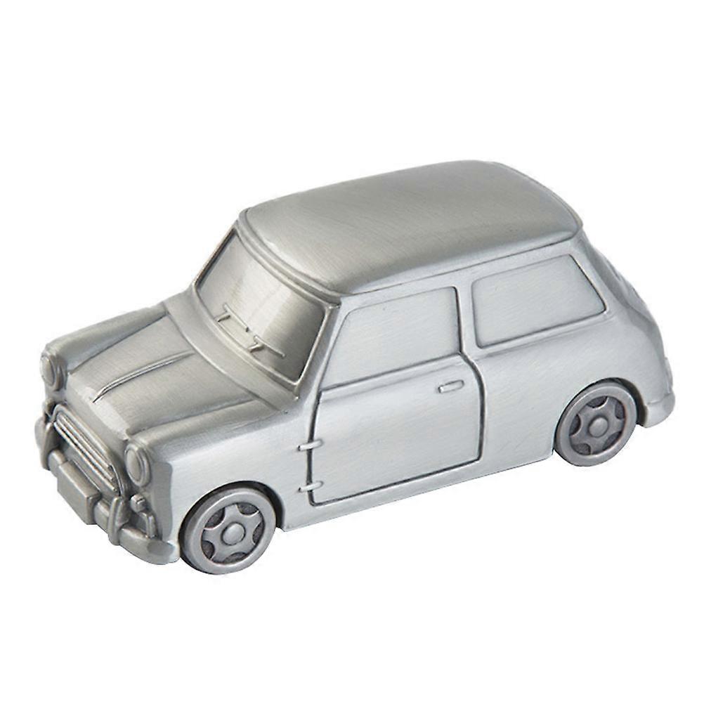 Money Box For Cash Saving Creative Design Metal Savings Box Office Use Zinc Alloy Large Capacity 1Pc