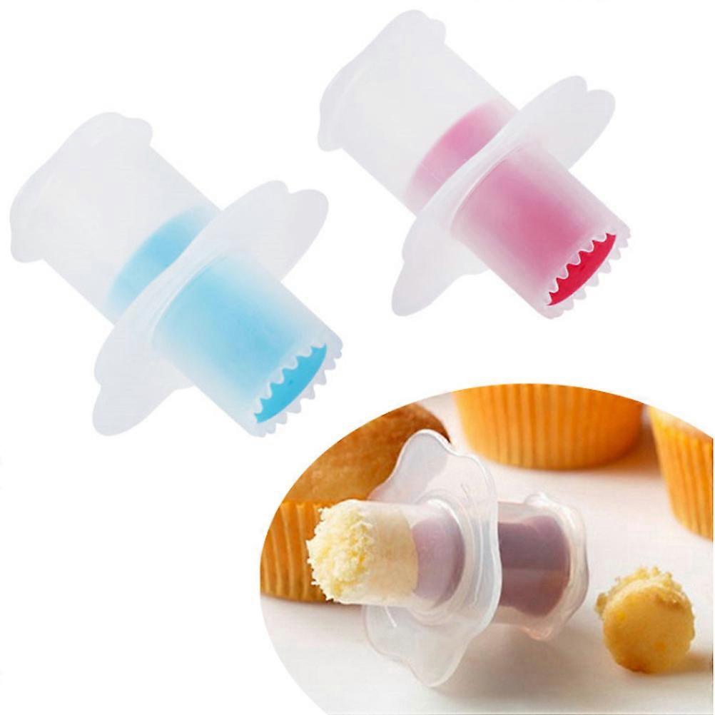 Pastry Corer Cake Hole Digger Tool for Cupcakes Muffins DIY Baking Mold Creating Dessert Cores Home Cake Decorating Icing Filling