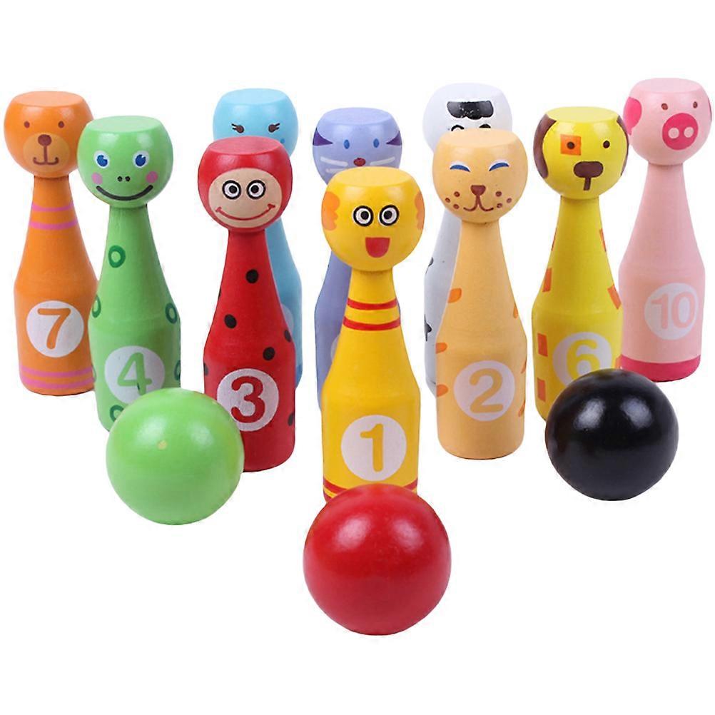 Children Bowling Set Perfect For Party Games And Garden Play In Assorted Color With Educational Benefits 1 Set