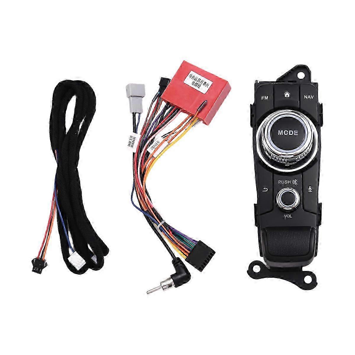 Car Central Controller Mode Knob Button Mouse Nav Controller Switch Button For -3 2 Demio Low-end 2014-2021