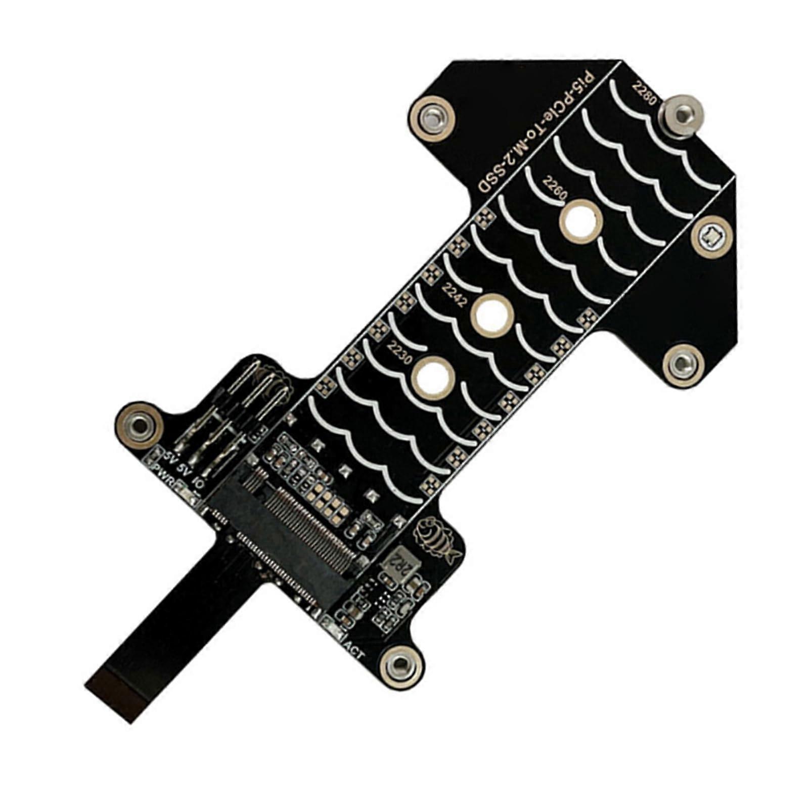 The solidstate drive expansion adapter board supports various solidstate drive sizes.