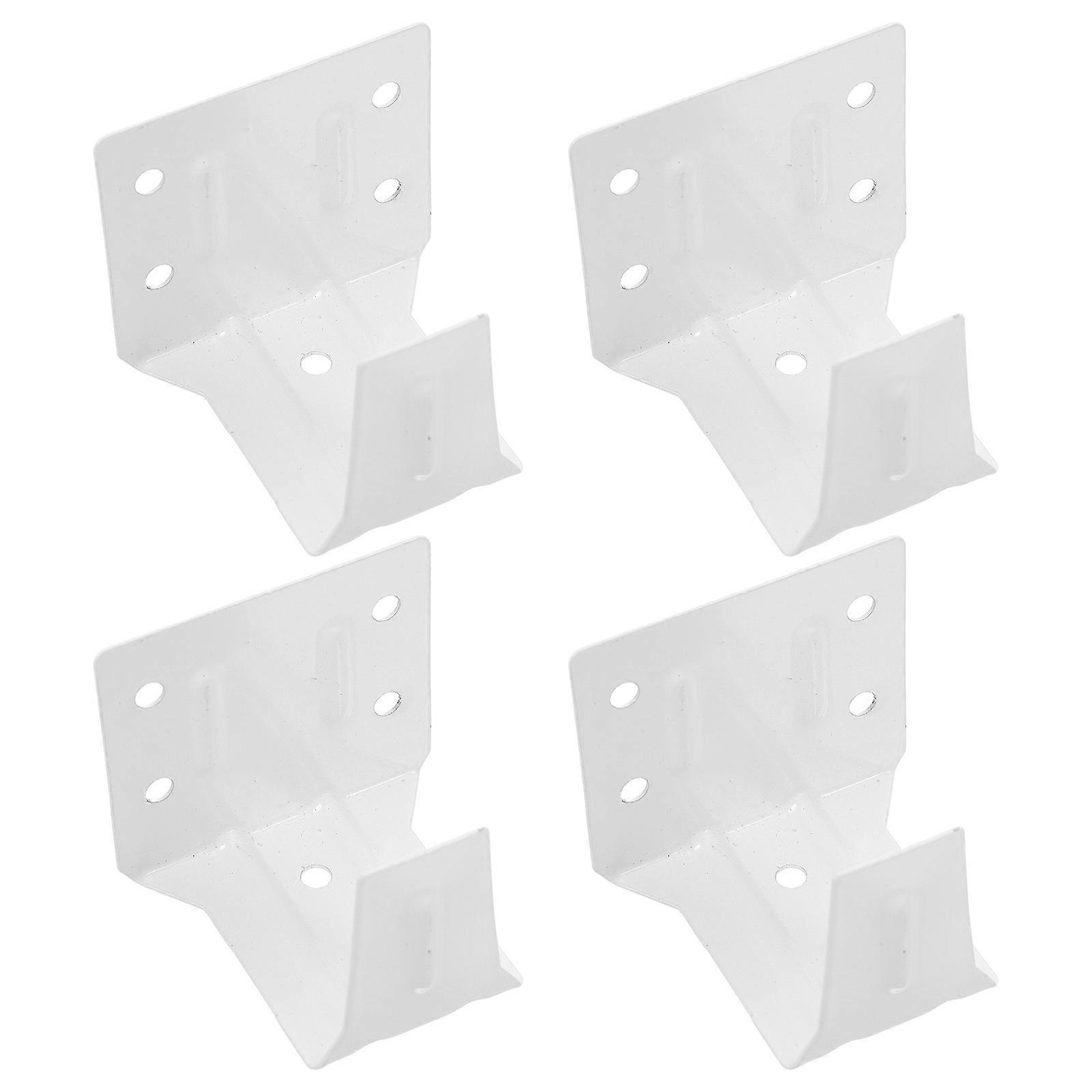 Square Blinds Shade Bracket Holder For DIY Enthusiasts 1.97X1.77X1.77in Iron Long-Term Use 4Pcs