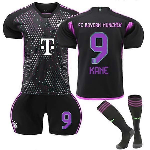 Bayern Munich Away Football Jersey for Kids No 9 Kane 26 (23-24)