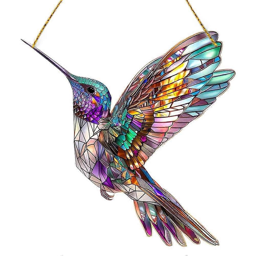 Beautiful bird acrylic decorative pendant