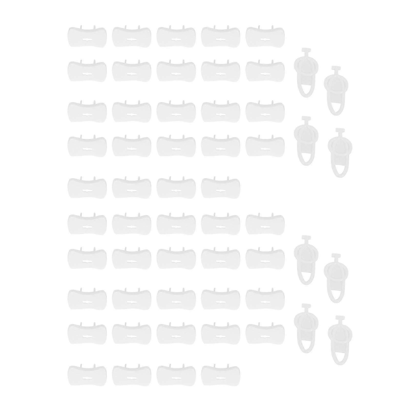 Baby Proofing(48 Plugs + 8 Buttons),2-hole Plug Protector--