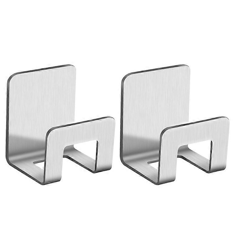 2 pcs. Sink Sponge Holder Wall Mounted Cutting Board Rack Multifunctional Kitchen Storage Shelf Space Saving No Punch