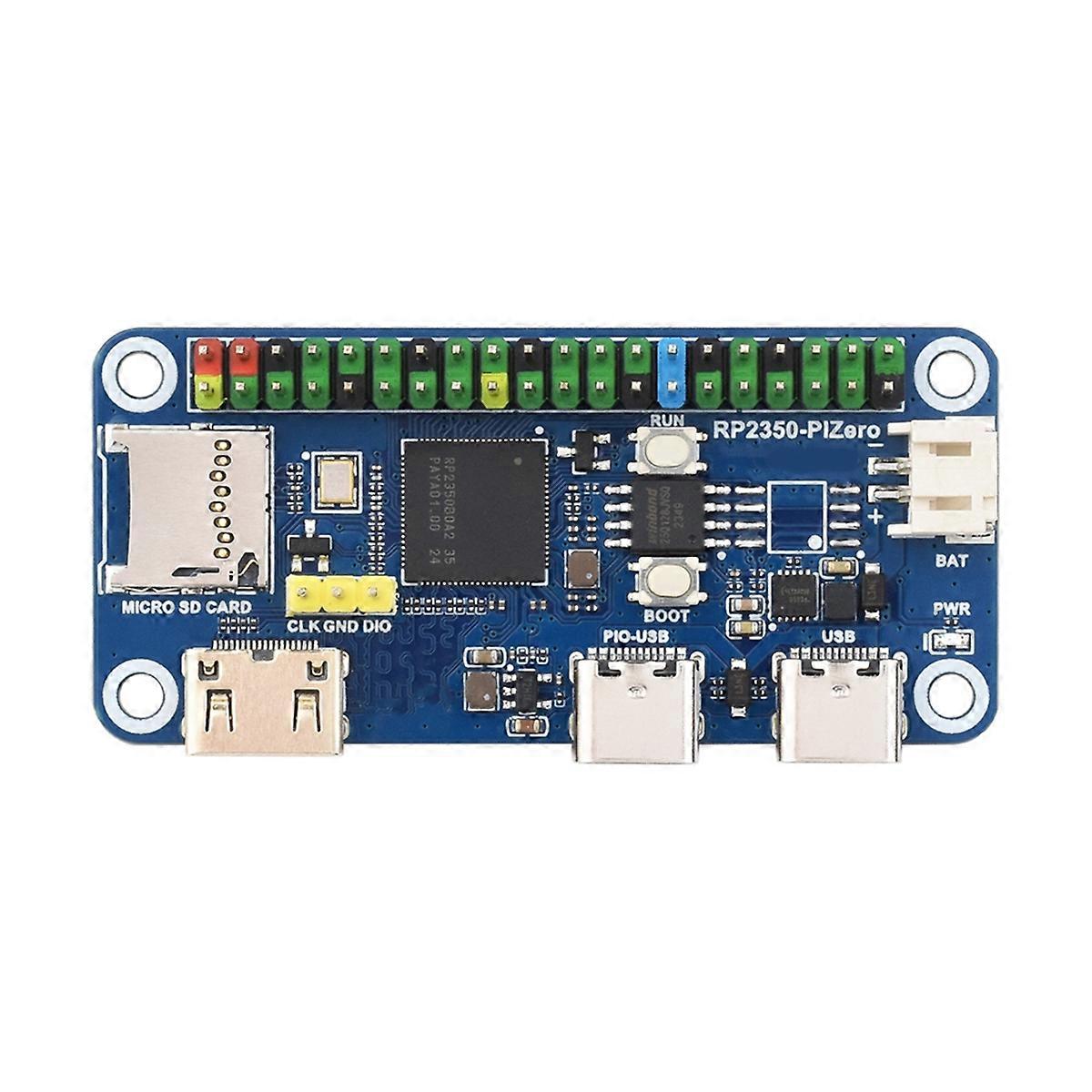 Scheda di sviluppo RP2350-PiZero Interfaccia GPIO a 40 pin per microcontrollore RP2350-PiZero per