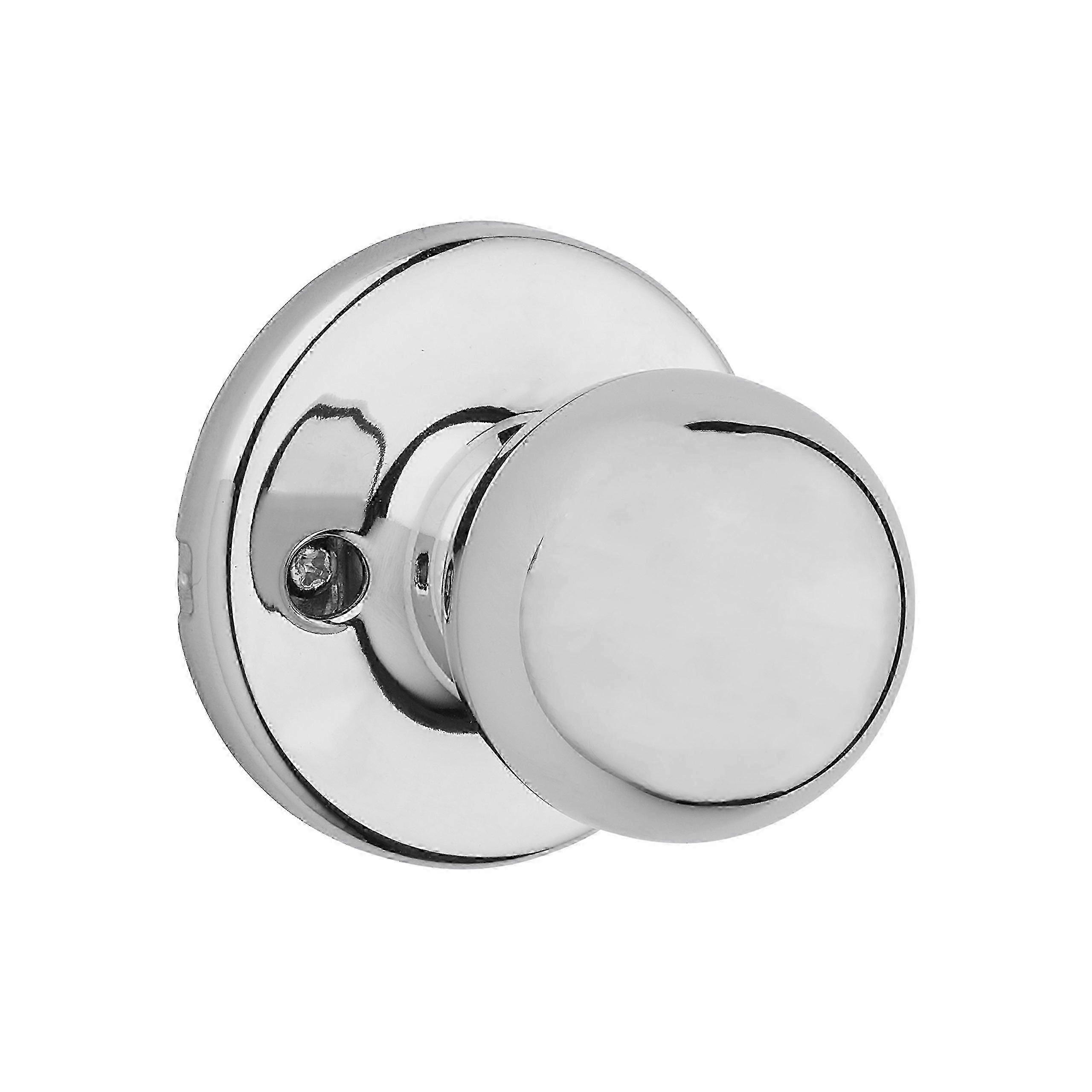 Polished Chrome Interior Door Handle for Closet & Hallway
