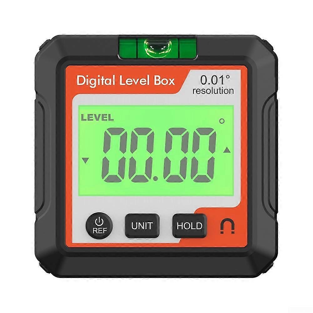 Angle & Tilt Measurement Digital Spirit Level Directional Meter With Magnetic Base Model D Digital Readout