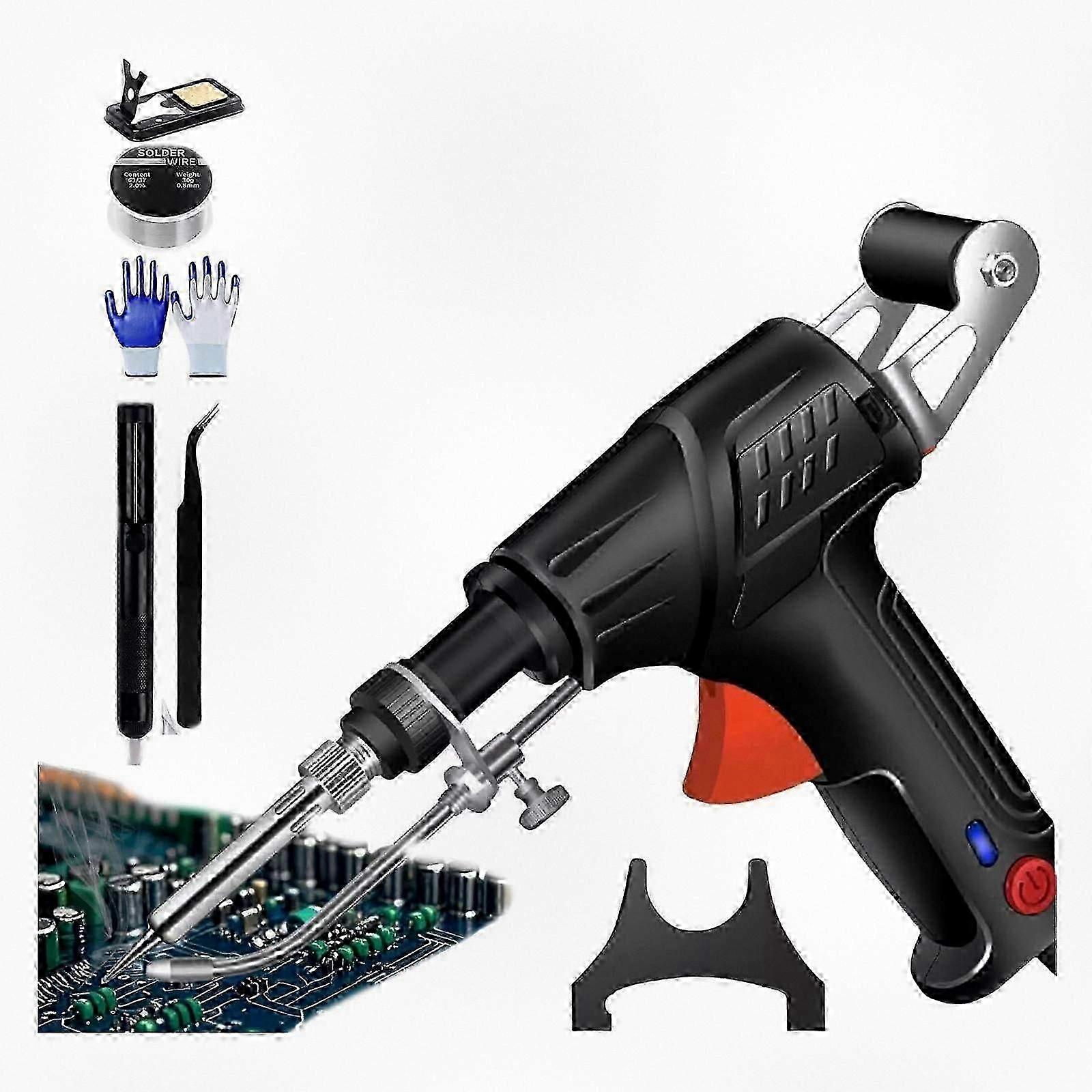 Laser Welding Tool Kit with Internal Heating for Industrial Metal Soldering and Repair Work