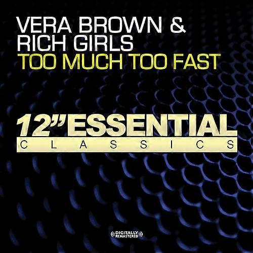 Vera Brown - Too Much Too Fast [COMPACT DISCS] USA import
