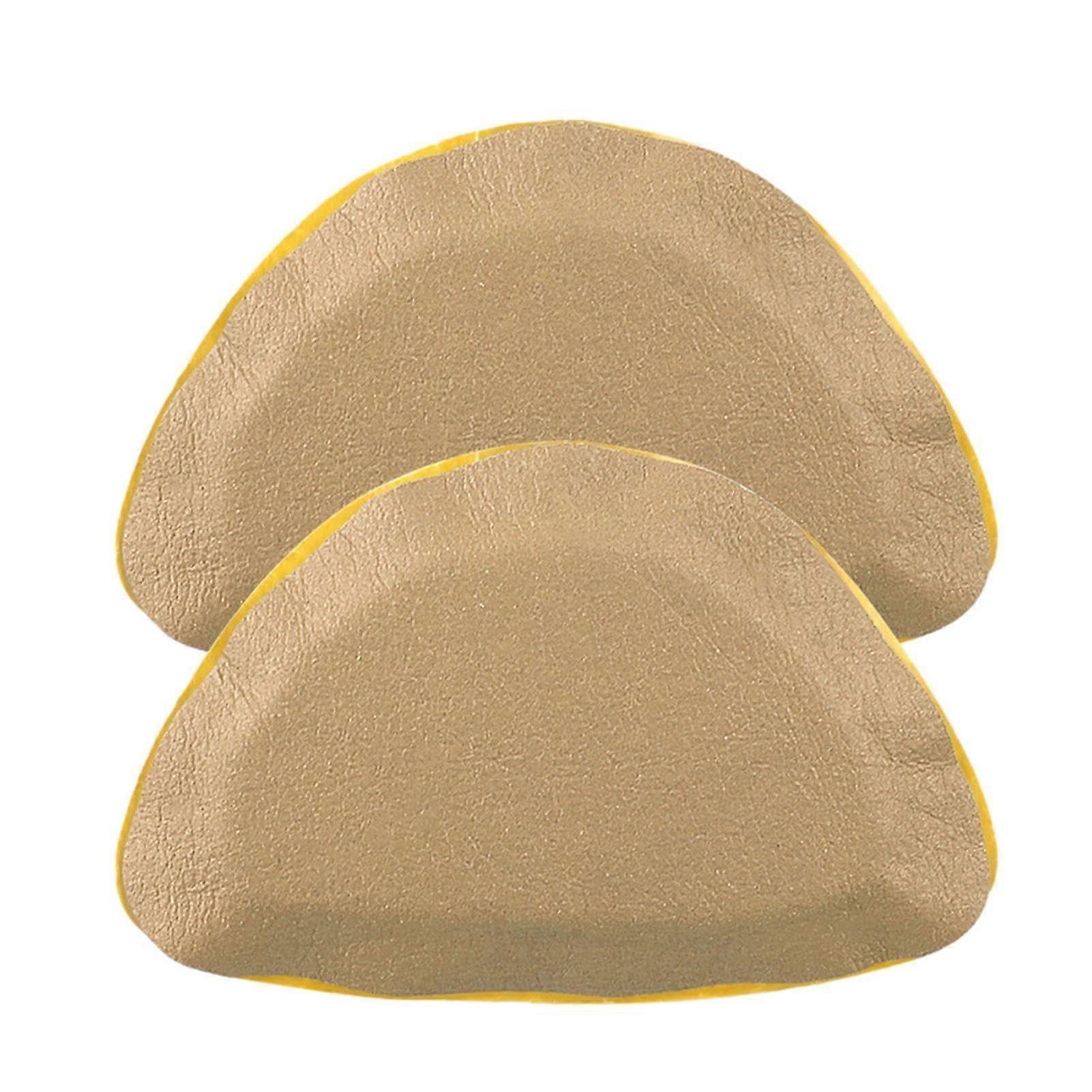 Shoe Heel Handles, Women's Shoes Heel Inserts and Inner Pads, Heel Protection Pads for Loose Shoes, Khaki