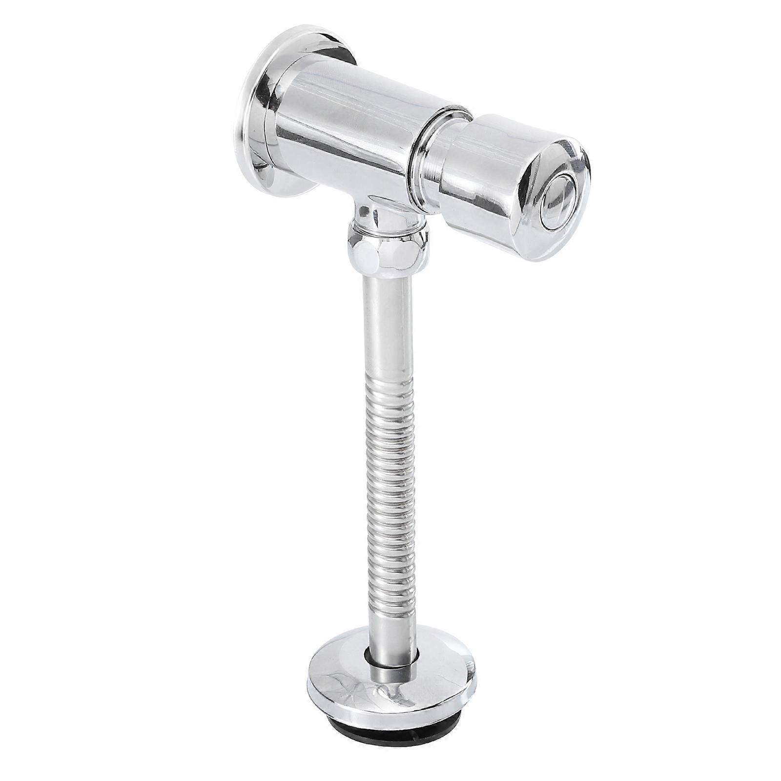 Concealed Copper Flush Manual Push Toilet Time Delay Flush