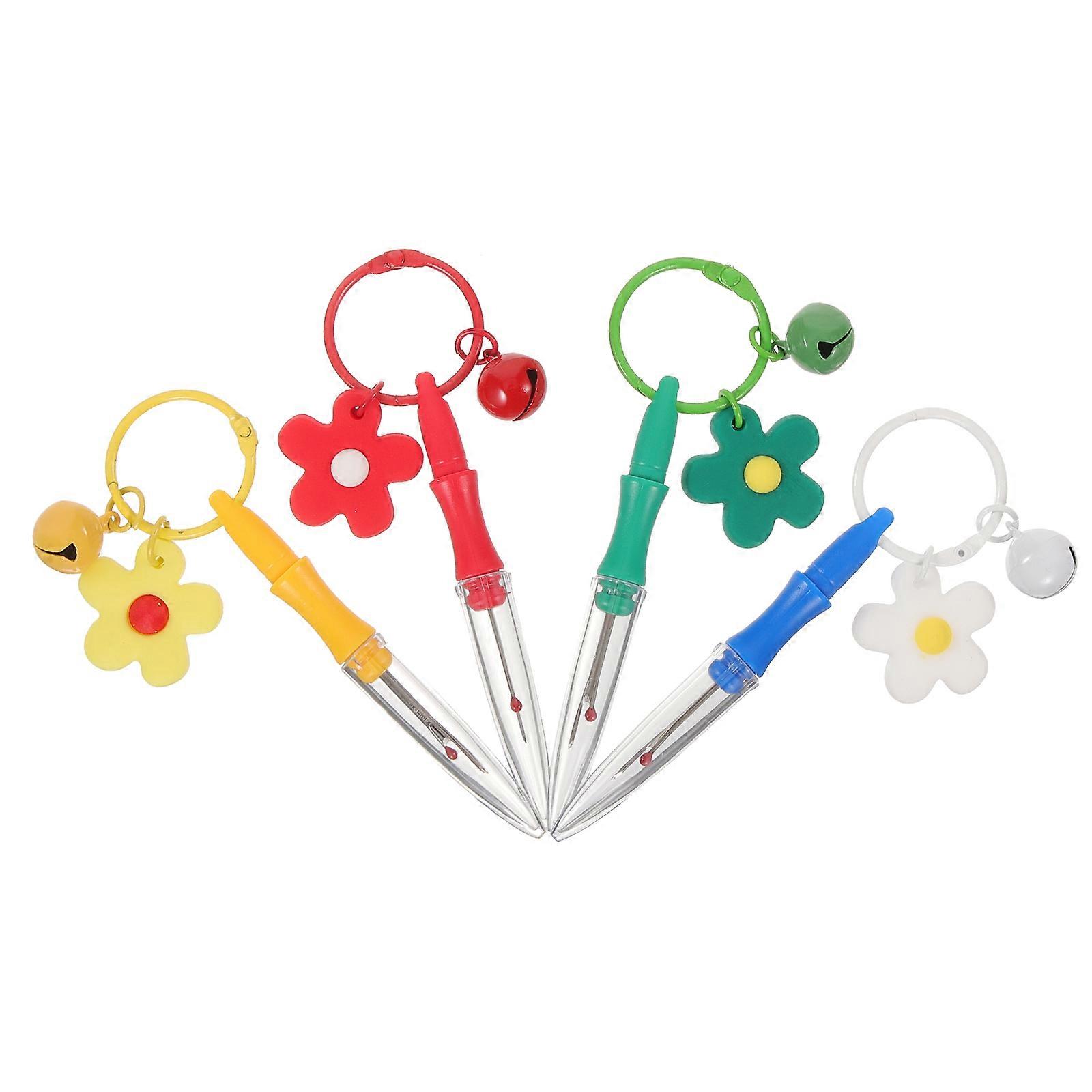 Seam Ripper for Home Use with Durable Plastic and Stainless Steel 4 Pieces Assorted Color