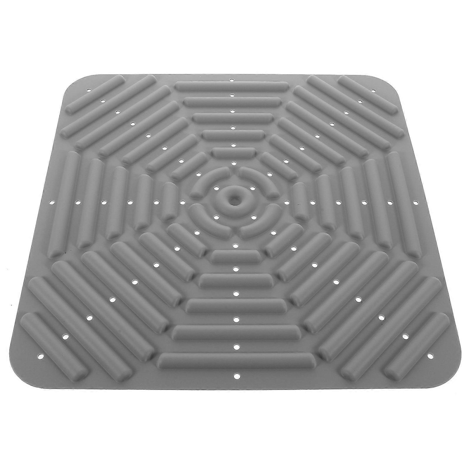 Durable Chicken Nesting Mat Washable For Nest Building 30.5X30.5CM Grey Non-toxic Material 1 Set