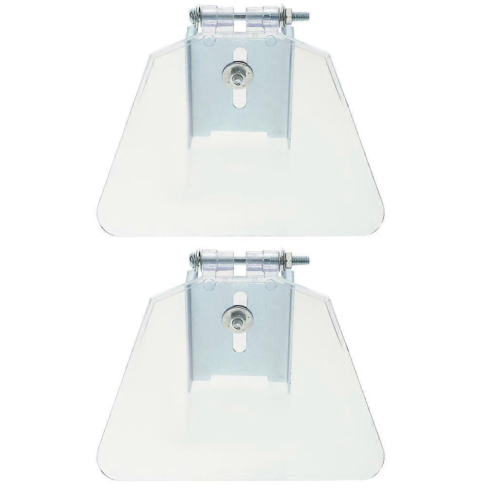 Transparent Eye Guard Kit for Bench Grinders – Durable Angle Cover with Screws for Easy Installation and Safe Grinding Protection