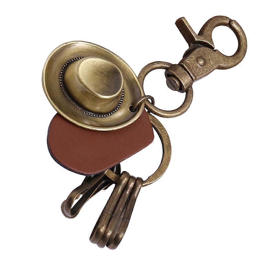 Vintage Style Hat Keychain Pendant for Women – Unique Accessory for Birthdays and Special Occasions