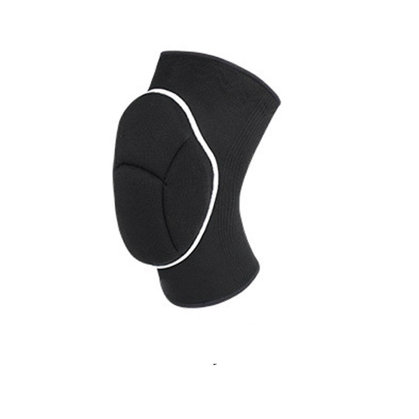 Knee Pads For Dance Training, Compression Elastic, Thickened Sponge, Black Size M