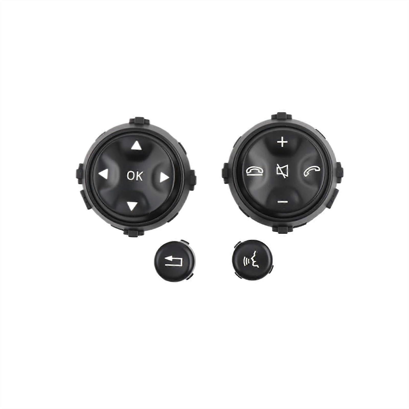 Auto Switch Button For Mercedes For Benz S Class W221 2006 2007 2008 2009 Auto Steering Wheel MultiFunction Switch Button (Color: Black)