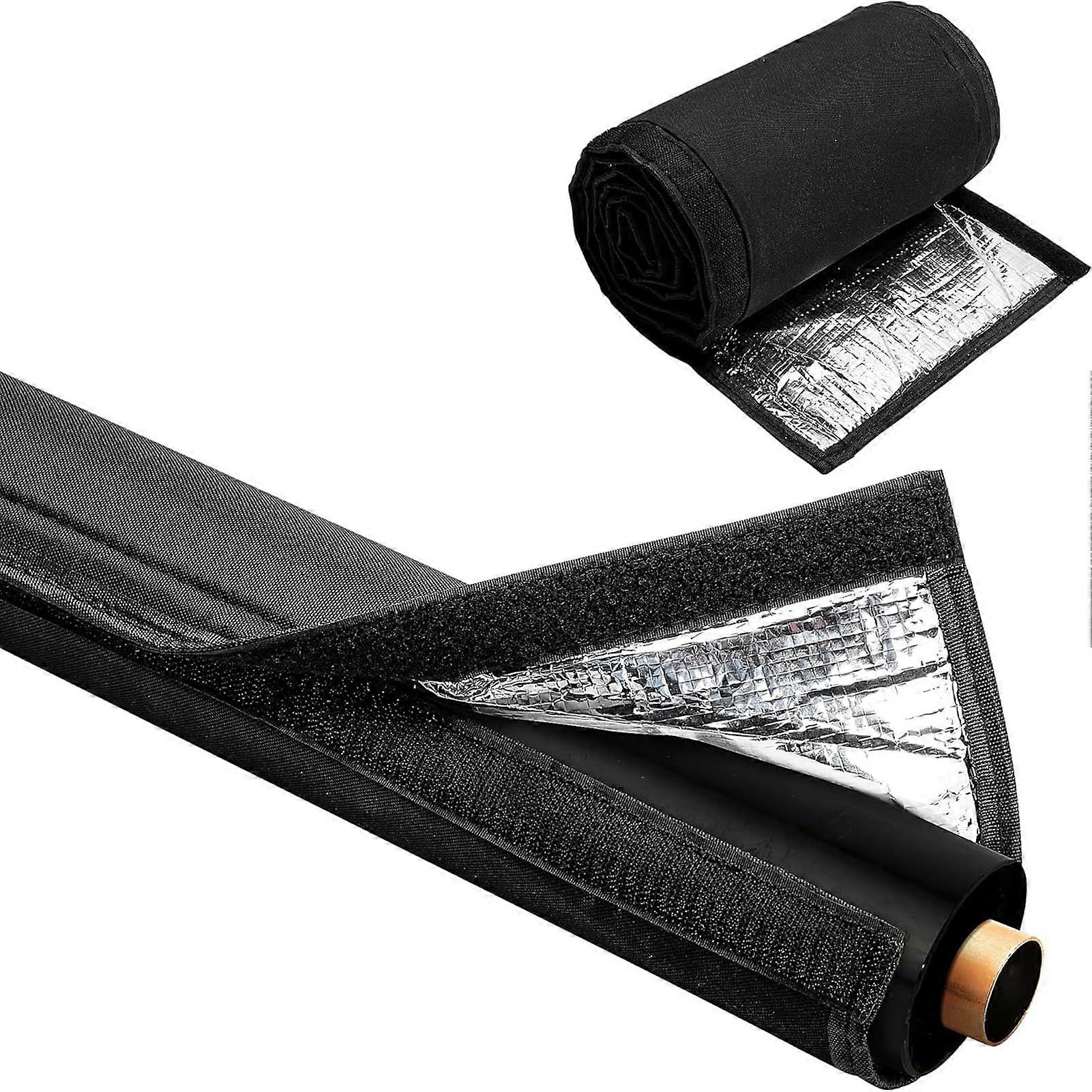 HVAC Copper Pipe Insulation Cover 3-Layer Protective Sleeve for Central Air Conditioner and Mini Split Systems