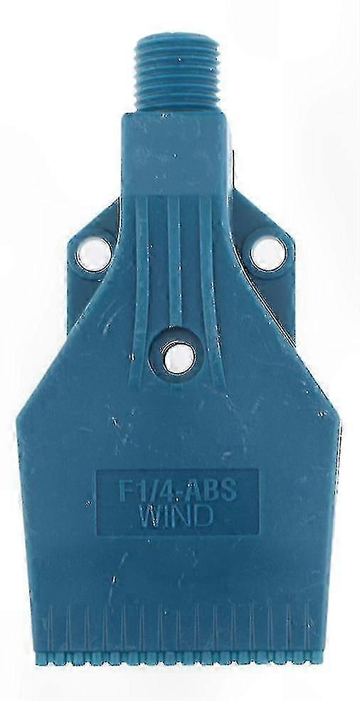 For Air Jet Nozzle, 6 Pcs Plastic Flat Blowing Duck Nozzle, Multi-Hole Nozzle (Blue)