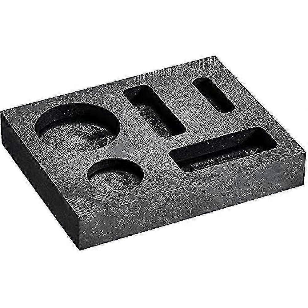 2025 5-in-1 Casting Ingot Coin Combo Metal Casting Refining Bar For Melting Casting Refining Metal