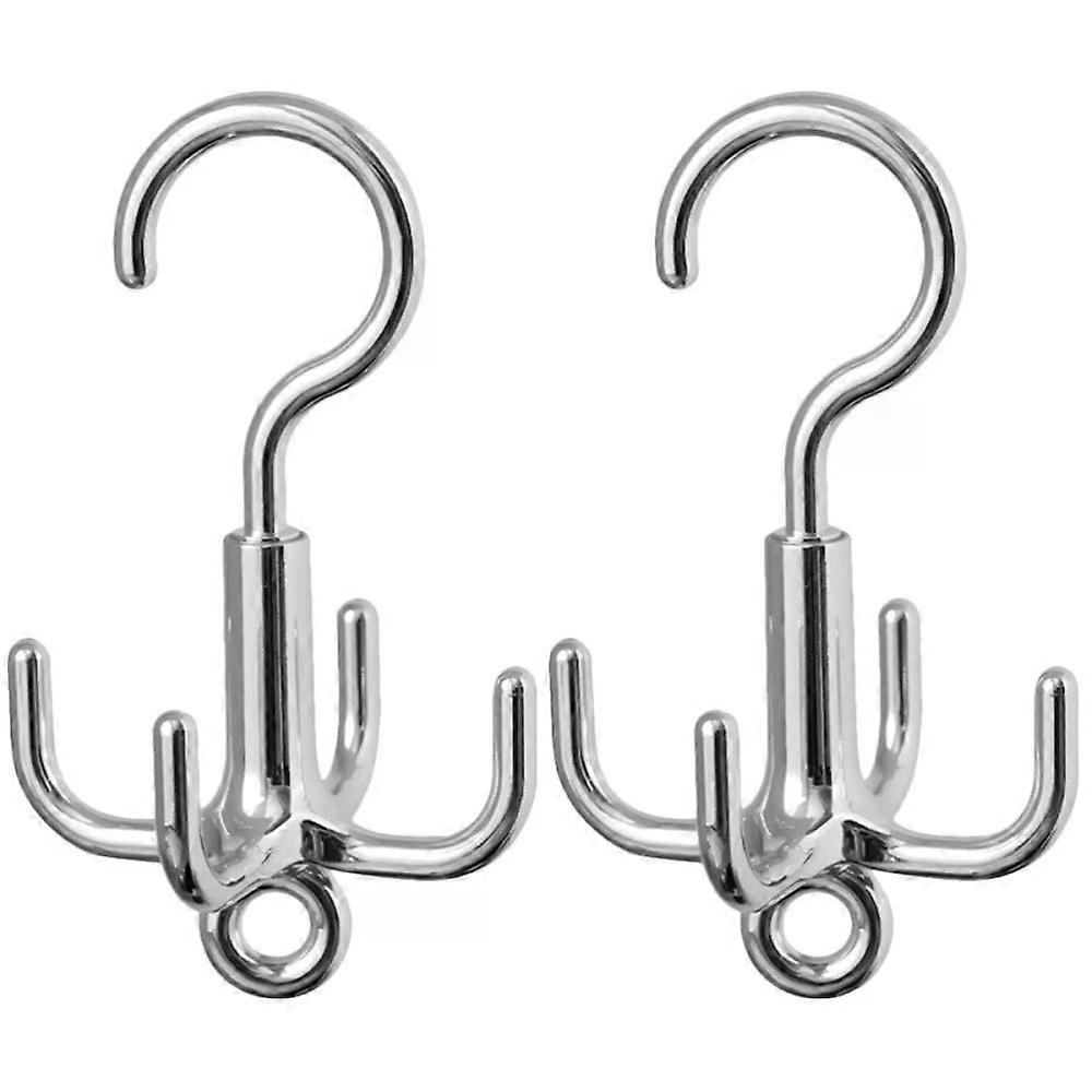 Swivel Storage Hook, 2 PCS Multifunctional Rotating Handbag Hanger