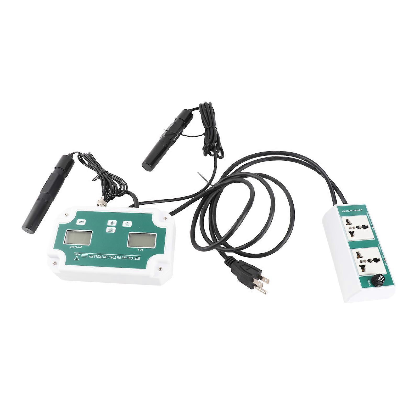 WiFi Online PH TDS Controller Professional 3 in 1 PH/TDS/TEMP Water Quality Detector PH Controller Water Quality Tester for Aquarium Hydroponics