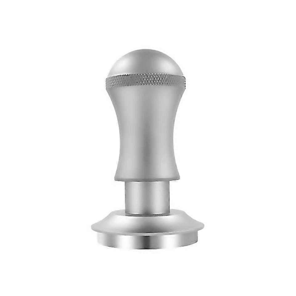 For 58mm Espresso Tamper Flat Bottom Silver