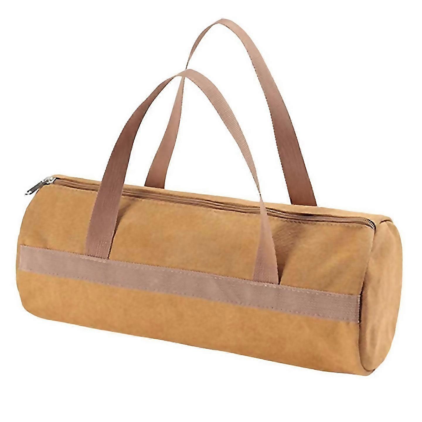 For camping tools storage bag cylinder tent stake bag