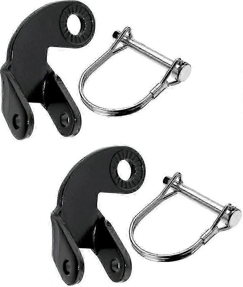 Sturdy Steel Bicycle Trailer Connector Elbow for Secure Attachment (2-Pack)