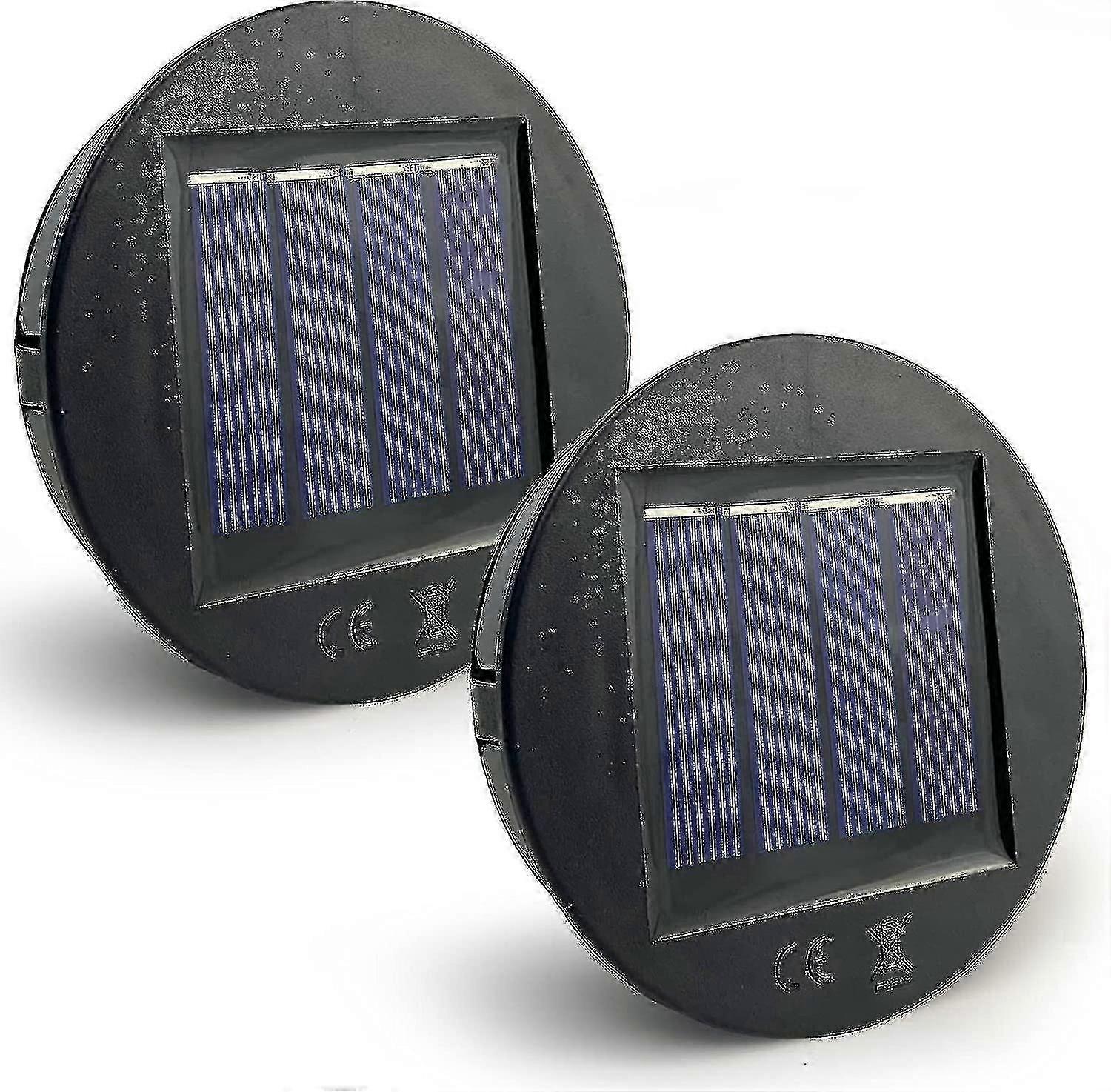 II Pack 8cm Diameter Replacement Solar Lights(haoyi)-g