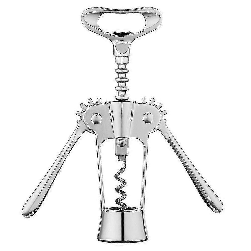 Wing Corkscrew Wine Bottle Opener All in One stainless steel-Silver
