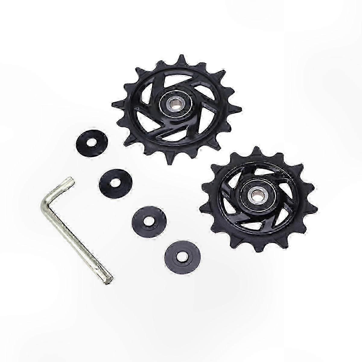 14T+16T Wheel Pulley Set Compatible with Certain Brand's GX AXS Eagle 12 Speed T-TYPE, Speed Rear Derailleur