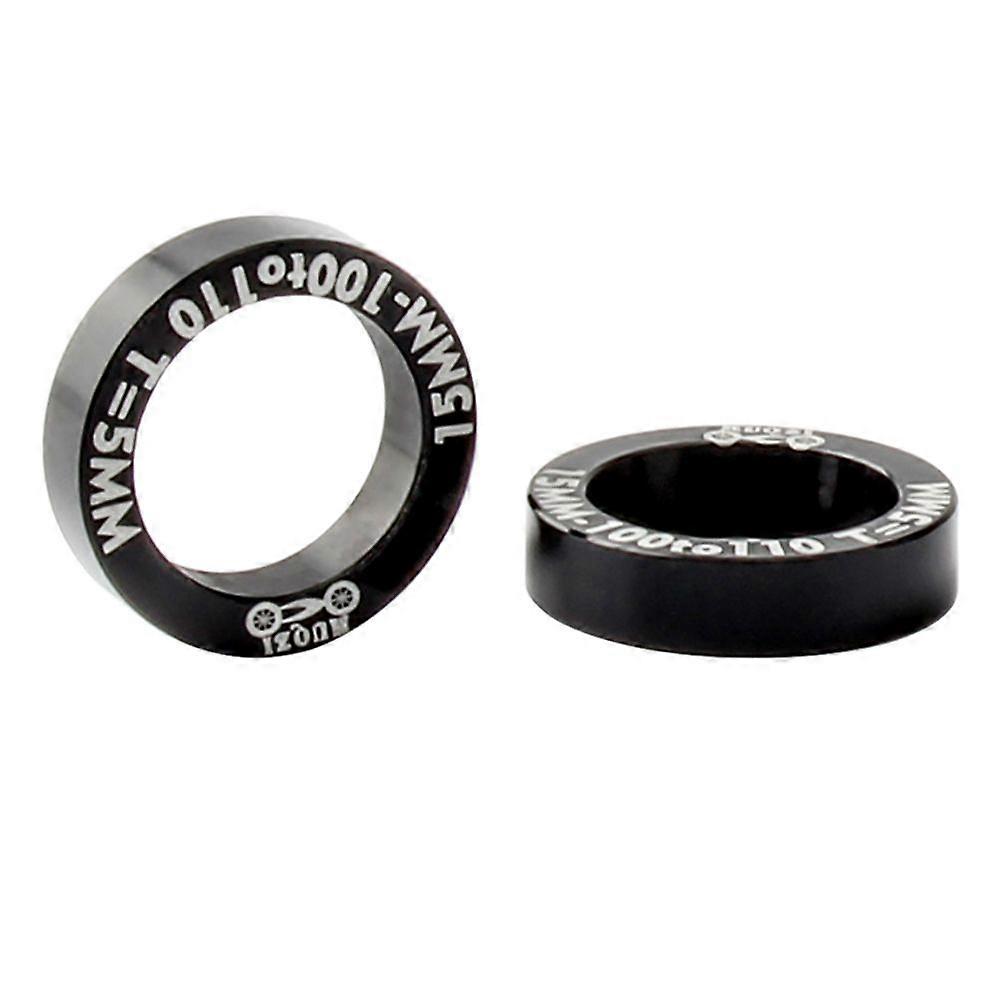 2pcs Mountain Bike Hub Conversion Washer 5mm Conversion Washer 100 to 110mm