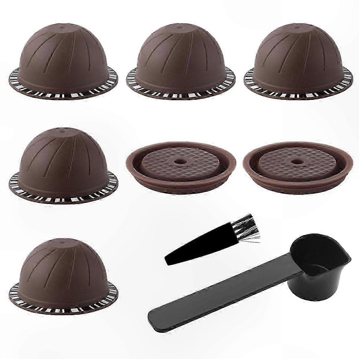 Nachfüllbare Kaffeekapsel für Vertuoline & Vertuo Pad, 150 ML Kaffeepads für Nes Presso Vertuo Kaffeemaschine