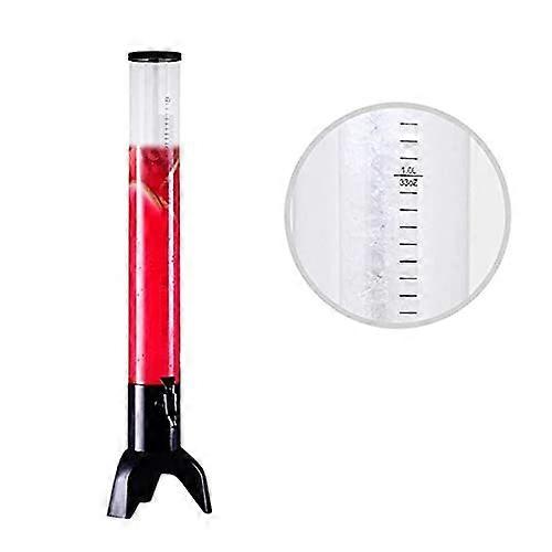 Beer Tower Dispenser with Spigot, Juice Dispenser with Ice Core, Clear(Size:3L with icicles) Ref: 4903