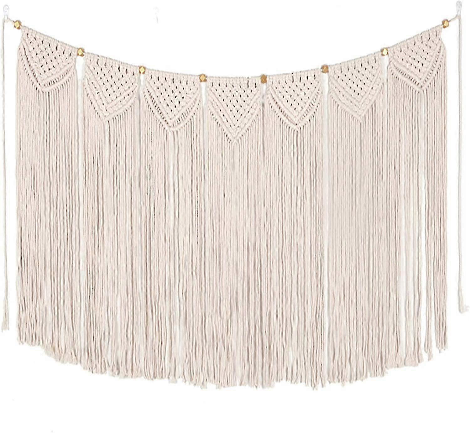 Handwoven Macrame Wall Hanging 69x95 cm Wall Tapestry