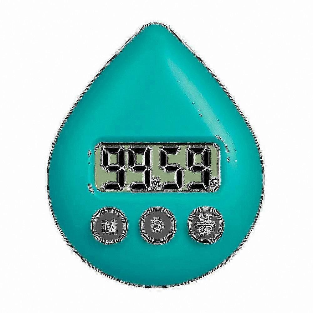 Waterproof Digital Shower Timer with Energy Saver Feature and Five Color Options