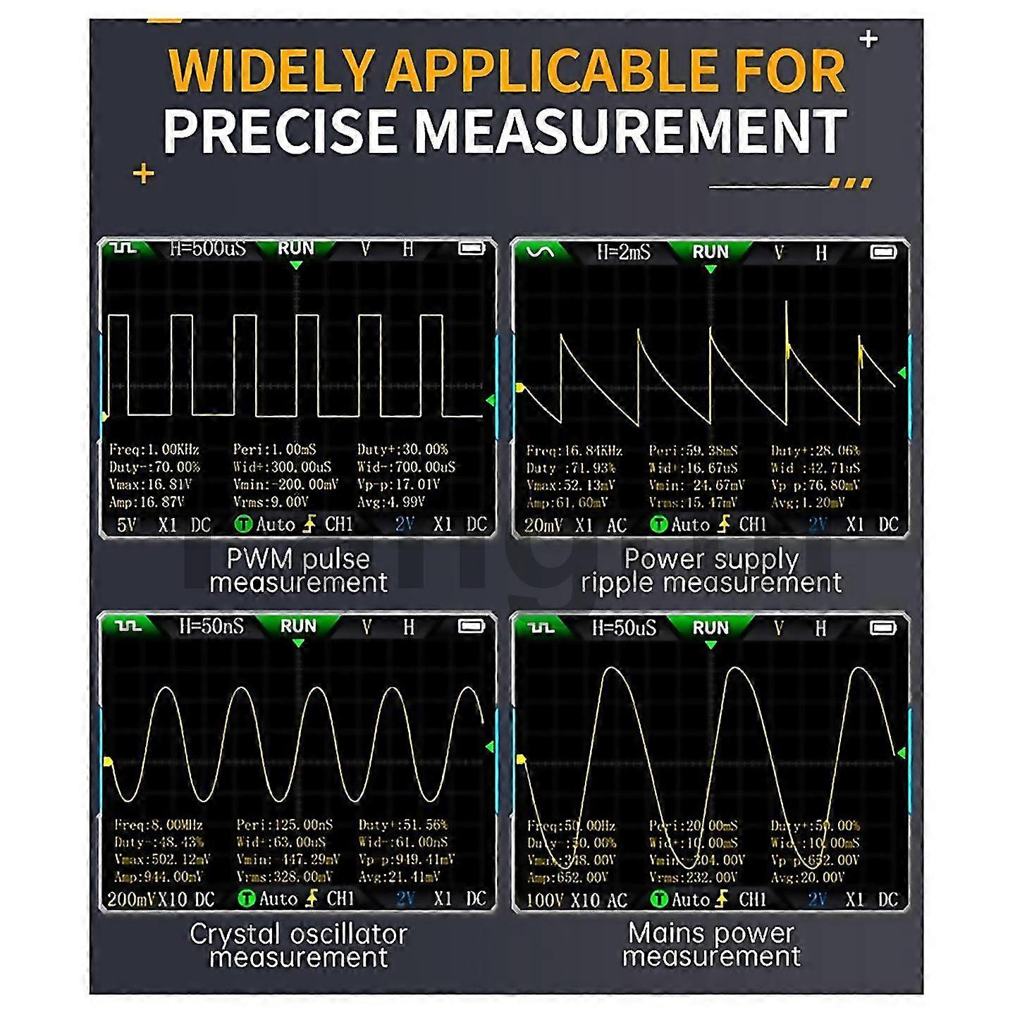Für Fnirsi 2c53t Upgrade 3in1 Oszilloskop Multimeter Signalgenerator
