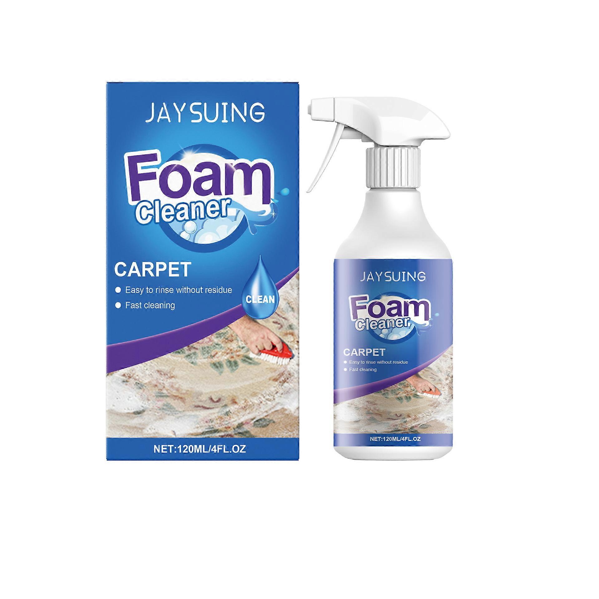 Carpet Foam Cleaner, Cleans Carpets & Fabric Items, Removes Stubborn Stains